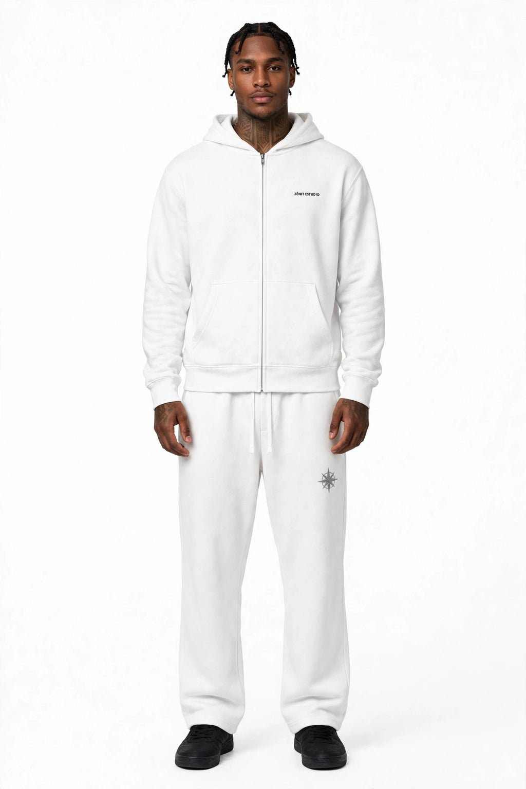 Chandal white/zenit