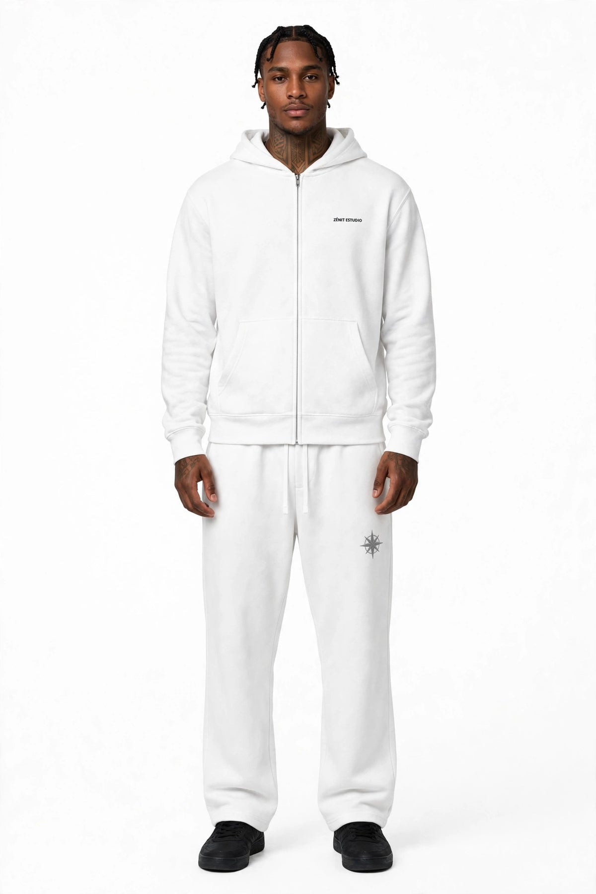Chandal white/zenit